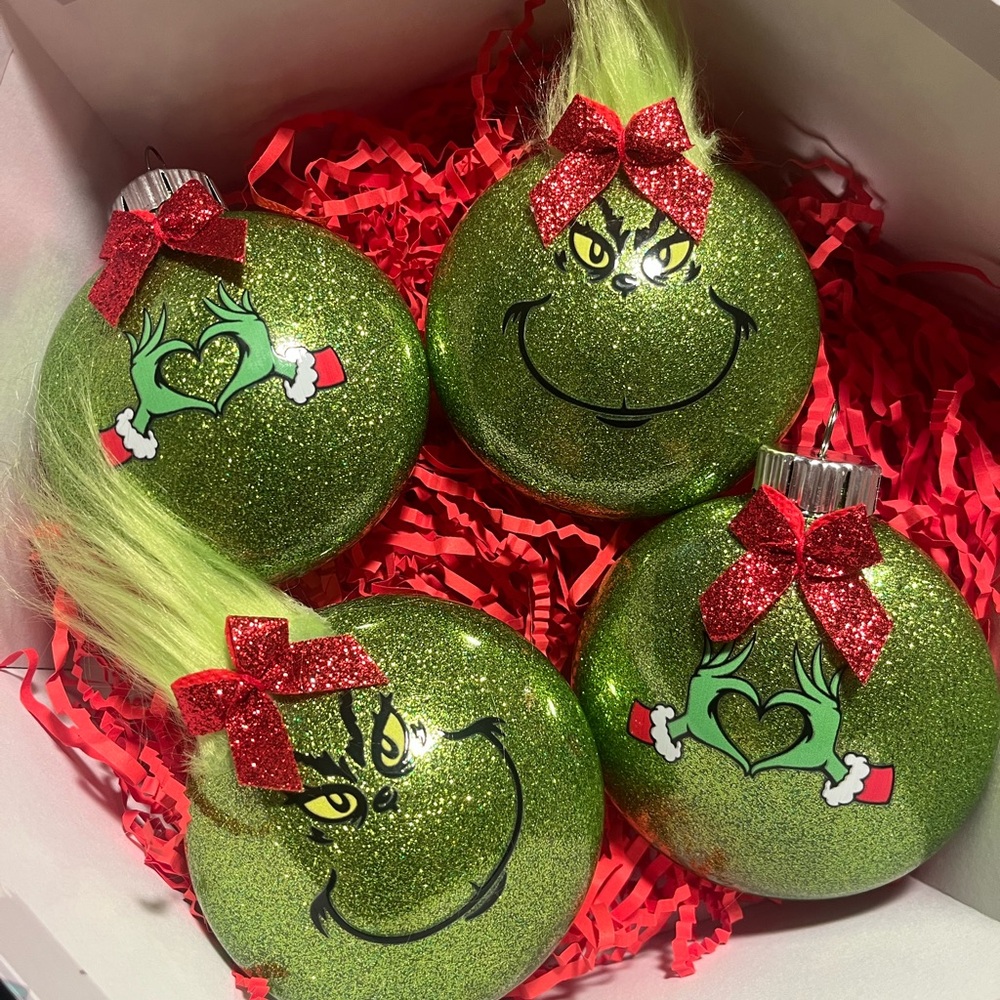 Grinch Holiday Ornaments